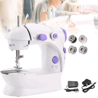 Home Tailoring Sewing Machine With Extension Table Set, Foot Pedal, Adapter Mini Electric Silai Machine, Portable Stitching Machine/Tailoring Machine