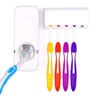 Automatic Toothpaste Dispenser & Tooth Brush Holder