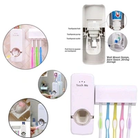 Automatic Toothpaste Dispenser & Tooth Brush Holder