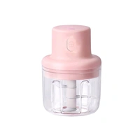 Kitchen Portable USB Rechargeable Electric Fruit Vegetable Onion Garlic Cutter/Chopper/Slicer/Food Processor 