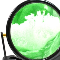 3D Deep Sea Landscape Liquid Motion Display, Moving Sand Frame Relaxing Desktop Home Decor (1 Pc)