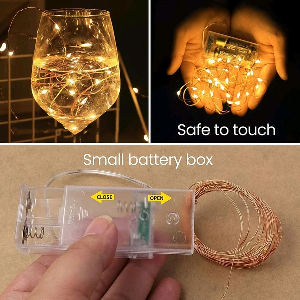 LED Flexible Wire Waterproof Lights for Party (2AA Battery Operated, Battery not included)