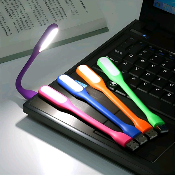 Silicone Set Of 2 Mini USB LED Light Lamp, USB Light For Laptop,Computer Keyboard Light
