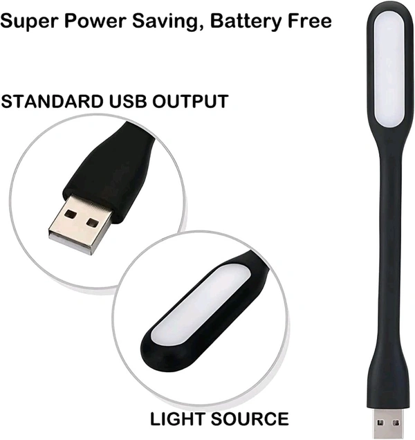 Silicone Set Of 2 Mini USB LED Light Lamp, USB Light For Laptop,Computer Keyboard Light