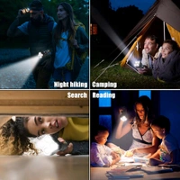 Multifunctional 4-LED Rechargeable Torch – 800 Lumens, Long-Range Beam & COB Light