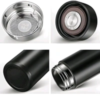 Vacuum Insulated Water Bottle with LED Temperature Display (1 Pc / Multicolor)