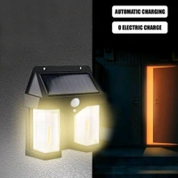 Outdoor Solar Wall Lamp – Waterproof Motion Sensor Garden & Security Light
