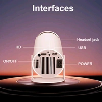 HY300A Smart Android Projector – 2GB RAM | 16GB ROM - 1 Month Cybzone Warranty