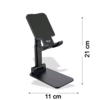 Foldable Portable Desktop Adjustable Cell Phone/Mobile Stand/Holder/Mounts for Desk, Desktop Tablet Stand Compatible with Smartphones/iPad Mini/Game/Kindle/Tablet (4-10")
