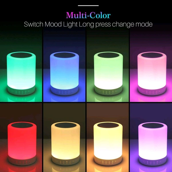 Wireless Night Light LED Touch Lamp Speaker Bluetooth speaker BT speaker