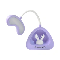 Cute & Lovely LED Desk Lamp – Button Control (1 Pc) Perfect for Reading, Studying, and Cozy Nights