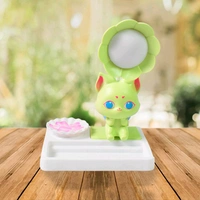 Cute Lovely Cartoon With Base LED Desk Light, LED Lamps Button Control, Portable Flexible, Table Reading Lights for Reading / Relaxation / Bed time On Off Switch Student Study Reading, USB Charging (1 Pc)
