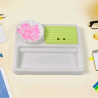 Cute Lovely Cartoon With Base LED Desk Light, LED Lamps Button Control, Portable Flexible, Table Reading Lights for Reading / Relaxation / Bed time On Off Switch Student Study Reading, USB Charging (1 Pc)
