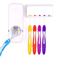 Automatic Toothpaste Dispenser & Tooth Brush Holder