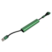 Charging Cable, 3 in 1 Extendable, Data transmit & Charging Cable, Retractable Charging Cord, Tangle proof, Supports 3 Types of Terminals, Compatible with Regular Chargers, Smartphone Compatible, Ultra (1 Pc)