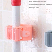 Anti-Slip Wall Mounted Single Mop/Broom Holder (Pack Of 6)