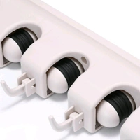  Multipurpose Wall Mounted Organizer Mop And Broom Holder - 4 Layer