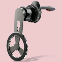 360° Rotatable & Foldable Air Vent Magnetic Phone Holder for Black view Car Mount for Ventilation Grid Multi-Angle Adjustable car holder (1 Pc)