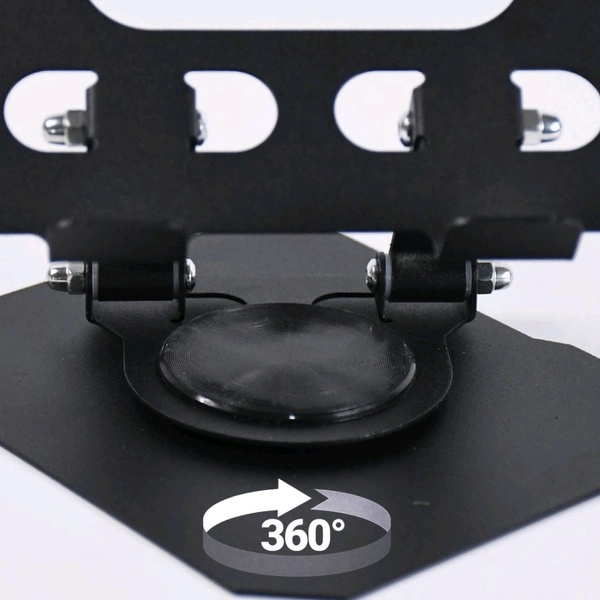 Aluminium Alloy 360°Rotating Bracket, Adjustable Phone Stand, Portable Foldable Ergonomic phone & tablet stand Support (1 Pc)