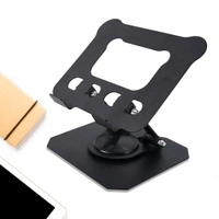 Aluminium Alloy 360°Rotating Bracket, Adjustable Phone Stand, Portable Foldable Ergonomic phone & tablet stand Support (1 Pc)