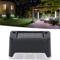 4-Piece Solar Waterproof Garden, Stair & Railing Lights – Energy-Efficient Outdoor LED Lights for Pathways, Staircases & Decks