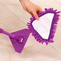 Stainless Steel Adjustable 360° Triangle Mop – The Ultimate Cleaning Companion! Effortless Cleaning for Every Surface