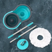 Quick Spin Mop Plastic spin, Bucket Floor Cleaning, Easy Wheels & Big Bucket, Floor Cleaning Mop with Bucket
