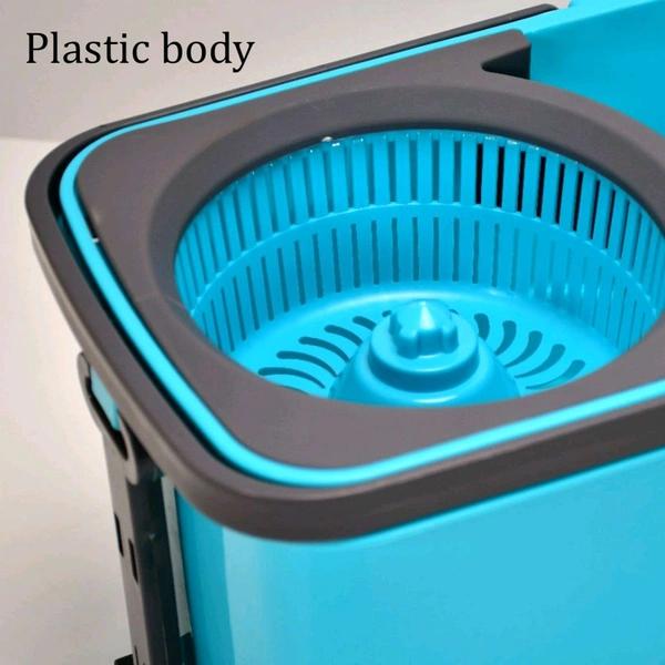 Quick Spin Mop Plastic spin, Bucket Floor Cleaning, Easy Wheels & Big Bucket, Floor Cleaning Mop with Bucket﻿
