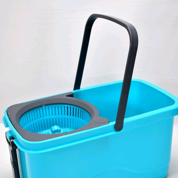 Quick Spin Mop Plastic spin, Bucket Floor Cleaning, Easy Wheels & Big Bucket, Floor Cleaning Mop with Bucket﻿
