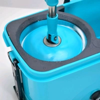 Quick Spin Mop Plastic spin, Bucket Floor Cleaning, Easy Wheels & Big Bucket, Floor Cleaning Mop with Bucket﻿
