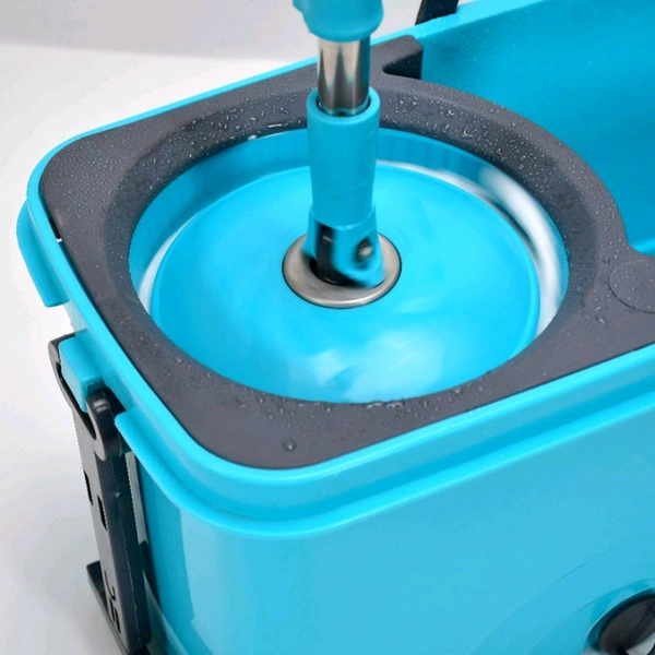 Quick Spin Mop Plastic spin, Bucket Floor Cleaning, Easy Wheels & Big Bucket, Floor Cleaning Mop with Bucket﻿
