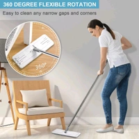 2-in-1 Flat Mop & Bucket Set – The Ultimate Hands-Free Cleaning Solution!
