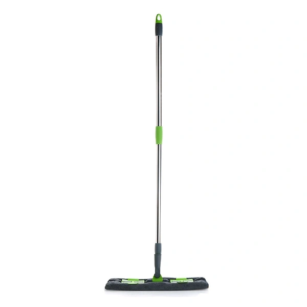 Multipurpose Wet & Dry Microfiber Flat Mop with 360° Rotating Head and Telescopic Steel Handle