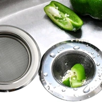 Medium Size Stainless Steel Sink Strainer Kitchen Drain Basin Filter Stopper Drainer

