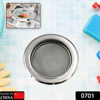 Medium Size Stainless Steel Sink Strainer Kitchen Drain Basin Filter Stopper Drainer
