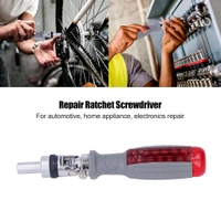 Multi Bits Ratchet Screwdriver Set, Adjustable Angle Two-Way Ratcheting Screwdriver, Hidden Bit Storage Phillips Screwdriver Slotted Screwdriver (1 Set)
