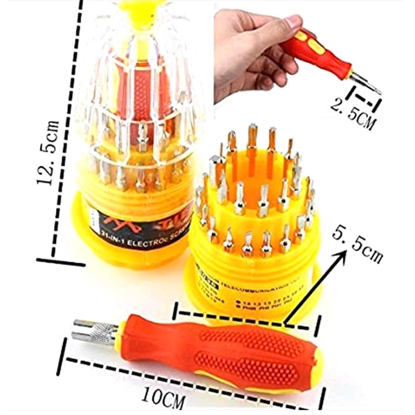 Magnetic 31 in 1 Repairing ScrewDriver Tool Set Kit