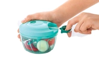 Manual Food Chopper, Compact & Powerful Hand Held Vegetable Chopper/Blender
