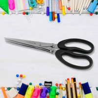 Multifunction Vegetable Stainless Steel Herbs Scissor with 3 Blades for Cutting for Kitchen, Paper Food Salad Herb Spices Cooking Tools Vegetable Cutter (1 Pc)