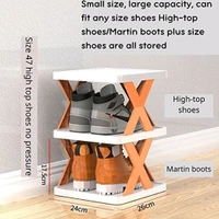 4-Layer Shoe Rack Stand – Space-Saving Shoe Organizer for Small Spaces, Closets & Entryways