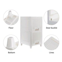 Multipurpose Storage Cabinet, Storage Solutions plastic drawers || Multi Layer Wardrobe Storage Drawers || Foldable Multipurpose Drawer Units For Kitchen, Bathroom, Bedroom, Cloth (2 Layer)
