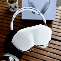 Headphones MAX 2 – Premium Wireless Bluetooth Headphones with Deep Bass, Active Noise Cancellation, and Carry Case - White, 1 Month Cybzone Warranty