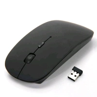 Slim Cordless Computer Mouse with Nano USB Receiver, 3 Adjustable DPI Portable Optical Wireless Computer Mice
