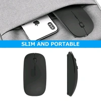 Slim Cordless Computer Mouse with Nano USB Receiver, 3 Adjustable DPI Portable Optical Wireless Computer Mice
