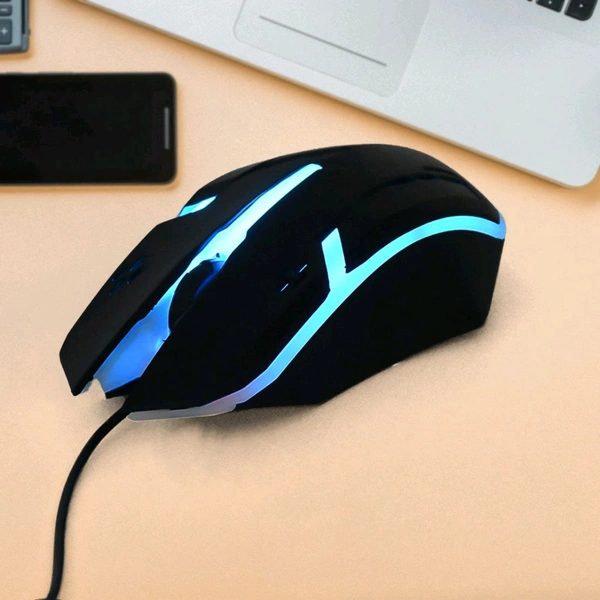 Laptop USB Wired Optical Mouse (1 Pc)