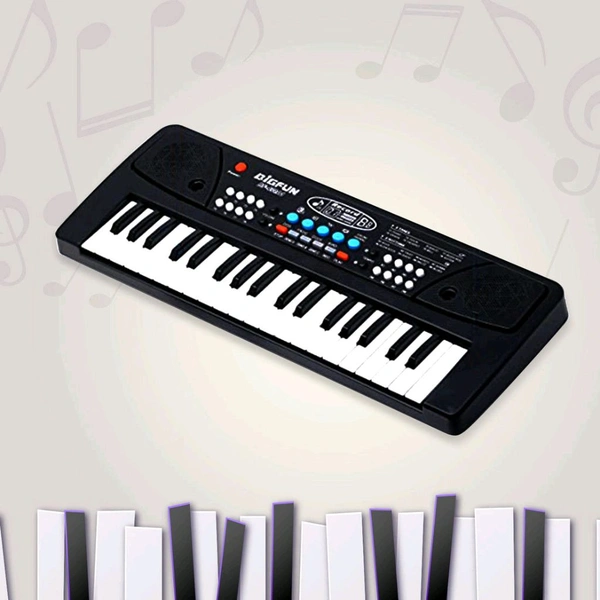 Piano Musical Keyboard With Mic 37 Music Key Keyboard For Kids Toy 