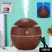 Altrasonic Aromatherapy Humidifier for Home, Bedroom, Living Room, Bathroom, Office, Car, Travel USB Air Diffuser LED Lights Ultrasound Air Humidifier Essential Oil Aromatherapy Machine USB Desktop (130 ML / 1 Pc)