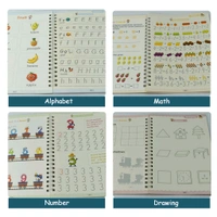 4 Pc Magic Copybook widely used by kids, children’s and even adults also to write down important things over it while emergencies etc