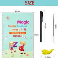 4 Pc Magic Copybook widely used by kids, children’s and even adults also to write down important things over it while emergencies etc