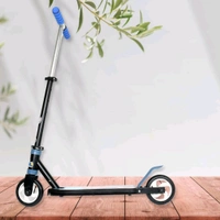 Basic Kids Ride On Leg Push Scooter for Boys and Girls (4 - 8 Years Old Kids) Foldable Scooter Cycle with Height Adjustment for Boys and Girls Multicolor (1 Pc / 2 Wheel) 